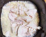 オートミール、サラダチキンチーズリゾット作り方1写真