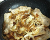 簡単、満足！定番生姜焼き(^з^)-☆作り方5写真