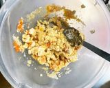 レンジなすと豆腐甘辛ミルフィーユ蒸し作り方4写真