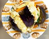 レンジなすと豆腐甘辛ミルフィーユ蒸し作り方21写真