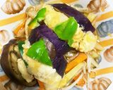 レンジなすと豆腐甘辛ミルフィーユ蒸し作り方25写真