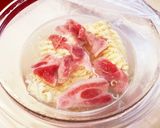 レンチン！ピリっと豚しゃぶ冷やしまぜ麺作り方4写真