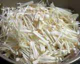 ほんのり甘め♪簡単！！自家製なめ茸♪作り方1写真