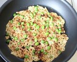 簡単おつまみ【パリパリ焼きチーズ（枝豆）作り方2写真