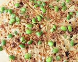 簡単おつまみ【パリパリ焼きチーズ（枝豆）作り方3写真