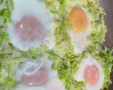 キャベツ消費！巣ごもり卵作り方5写真