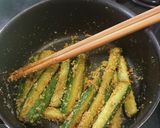 癖になる✩キュウリの焼きチーズカレー風作り方5写真