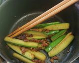 癖になる✩キュウリの焼きチーズカレー風作り方7写真