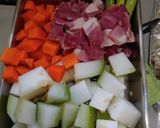 冬瓜と豚肉のスープ2021写真忘れ作り方1写真