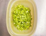 【離乳食中期】レンジでレタス作り方1写真