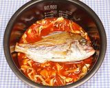 冒険少年☆鯛の干物でトマトジュース鯛めし作り方12写真