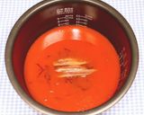 冒険少年☆鯛の干物でトマトジュース鯛めし作り方9写真