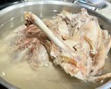 ロティサリーチキン殻で★豚汁風・味噌汁作り方3写真