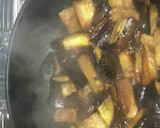 田舎料理◎なすと油揚げの煮物作り方4写真