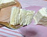 基本材料4つだけ！焼かないミルクレープ作り方12写真