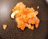 簡単　明太子ガーリック炒め作り方1写真