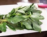 モロヘイヤをご飯のお供に♪キンピラ風作り方1写真