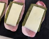 豚ロース肉のチーズ海苔巻きフライ作り方1写真