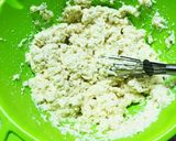 ふんわり♡卵と豆腐のオム焼き作り方2写真