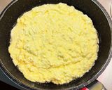 ふんわり♡卵と豆腐のオム焼き作り方4写真
