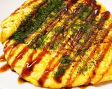 ふんわり♡卵と豆腐のオム焼き作り方7写真