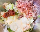 キャベツの梅マヨおかか和え作り方5写真