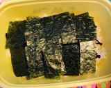 お弁当は具倍盛ののり弁【もっともっと】作り方6写真