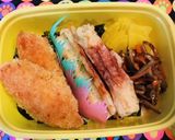 お弁当は具倍盛ののり弁【もっともっと】作り方7写真