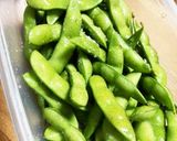 レンジでお手軽枝豆！作り方1写真