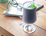 おうちカフェ★ブルーベリーバナナジュース作り方5写真