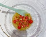 トマトとオイルの冷やしラーメン作り方1写真