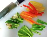 ナスとパプリカのツナ※マヨ炒め♪油不用作り方3写真