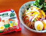 サッポロ一番で☆ヘルシーサラダ麺作り方7写真