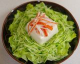 冷やしたぬきの豆腐サラダ作り方3写真
