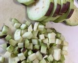 茄子と青紫蘇の鷄つくね作り方1写真