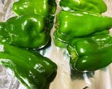 トースターで放置。ピーマンの蒸し焼き作り方1写真