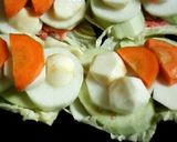 白菜の何でも重ね蒸し作り方3写真