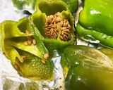 トースターで放置。ピーマンの蒸し焼き作り方6写真