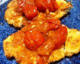 揚げないささみカツのプチトマトソースがけ作り方7写真