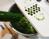 グリーングリーンのカニかま塩ラーメン作り方2写真