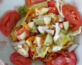 気ままに、美味しく野菜、ミモザサラダ風作り方7写真