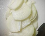 オクラ豆腐なめこ玉ねぎわかめの味噌汁作り方2写真