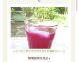 レモン汁とりんご酢甘さ控えめ紫蘇ジュース作り方12写真