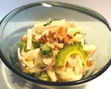生ゴーヤスライスと茗荷のサラダ　作り方6写真
