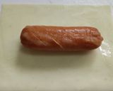 ウィンナーの餃子の皮包み揚げ作り方3写真
