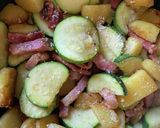 夏野菜とベーコンのチーズ風味作り方6写真