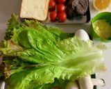 コンビーフのシーザーサラダ作り方1写真