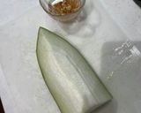 冬瓜と干しエビのトロトロ煮作り方1写真