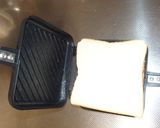 焼豚のボリュームホットサンド☆中華味作り方5写真