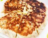 フライパンとレンジで作る蜂蜜チーズナン作り方6写真
